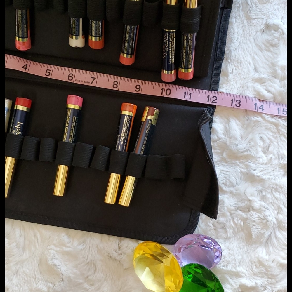 Carry all for Lipsense markers  brushes craft scrapbooking supplies EUC tote bag - Picture 2 of 7